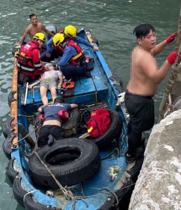 泽巨配资 香港一家人观看台风不慎落海 观浪遇险三人被救起