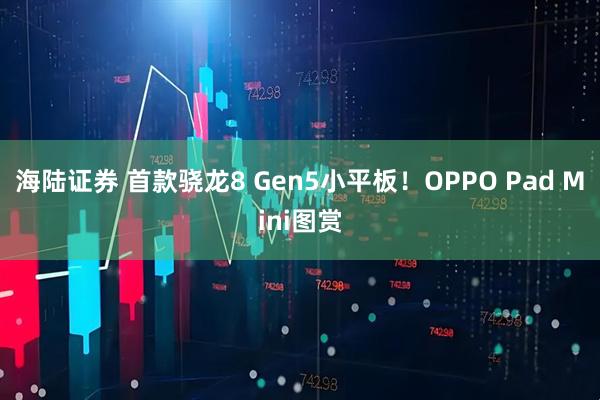 海陆证券 首款骁龙8 Gen5小平板！OPPO Pad Mini图赏